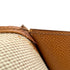 HERMES JIGE GM GOLD COUCHEVEL CLUTCH BAG 〇W 90293299 - PURPOSE