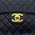 CHANEL VINTAGE JUMBO MATELASSE 30 CHAIN SHOULDER BAG NAVY LAMB SKIN 90293300 - PURPOSE
