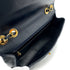 CHANEL VINTAGE JUMBO MATELASSE 30 CHAIN SHOULDER BAG NAVY LAMB SKIN 90293300 - PURPOSE