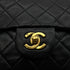 CHANEL VINTAGE CLASSIC FLAP SMALL CHAIN SHOULDER BAG BLACK LAMB SKIN 90293303 - PURPOSE