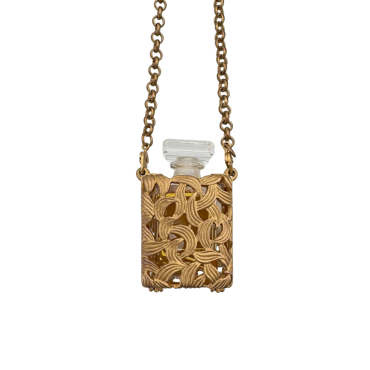 CHANEL VINTAGE NECKLACE COCO EAU DE PERFUME ACCESSORY 90293305