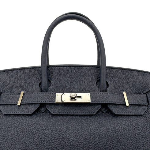 HERMES BIRKIN 30 BLUE NUIT TOGO HAND BAG D SHW 90293499 - PURPOSE