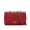 CHANEL VINTAGE DIANA SMALL CHAIN SHOULDER BAG RED CAVIAR SKIN 90293507 - PURPOSE