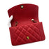 CHANEL VINTAGE DIANA SMALL CHAIN SHOULDER BAG RED CAVIAR SKIN 90293507 - PURPOSE