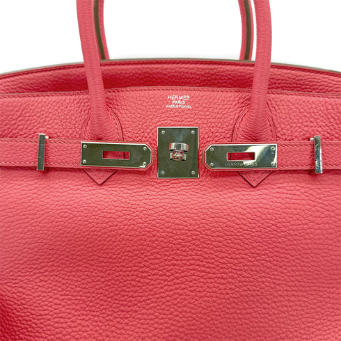 HERMES BIRKIN 30 ROSE LIPSTICK TOGO HAND BAG □Q SHW 90293510 - PURPOSE