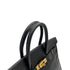 HERMES BIRKIN 35 BLACK ARDENNES HAND BAG □F GHW 90293511 - PURPOSE