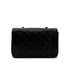 CHANEL VINTAGE DIANA SMALL CHAIN SHOULDER BAG BLACK LAMB SKIN 90293513 - PURPOSE