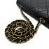 CHANEL VINTAGE DIANA SMALL CHAIN SHOULDER BAG BLACK LAMB SKIN 90293513 - PURPOSE
