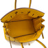HERMES BIRKIN 35 JAUNE TAURILLON CLEMENCE HAND BAG □G GHW 90293516 - PURPOSE