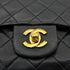 CHANEL VINTAGE CLASSIC FLAP SMALL CHAIN SHOULDER BAG BLACK LAMB SKIN 90293524 - PURPOSE