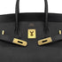 HERMES BIRKIN 35 BLACK VACHE LIEGE HAND BAG □B GHW 90293537 - PURPOSE