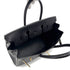 HERMES BIRKIN 35 BLACK VACHE LIEGE HAND BAG □B GHW 90293537 - PURPOSE