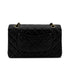 CHANEL VINTAGE CLASSIC FLAP MEDIUM CHAIN SHOULDER BAG BLACK LAMB SKIN 90293545 - PURPOSE