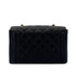 CHANEL VINTAGE MATELASSE CHAIN SHOULDER BAG BLACK CAVIAR SKIN 90293553 - PURPOSE