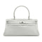 HERMES SHOULDER KELLY 42 WHITE TAURILLON CLEMENCE HAND BAG □L SHW 90293698 - PURPOSE