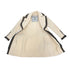 CHANEL 2006 SPORTS LINE COCO BUTTON ZIP COAT WHITE WOOL 40 06A RTW 90293699