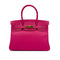 HERMES BIRKIN 30 ROSE TYRIEN VEAU EPSOM HAND BAG □Q GHW 90294138 - PURPOSE