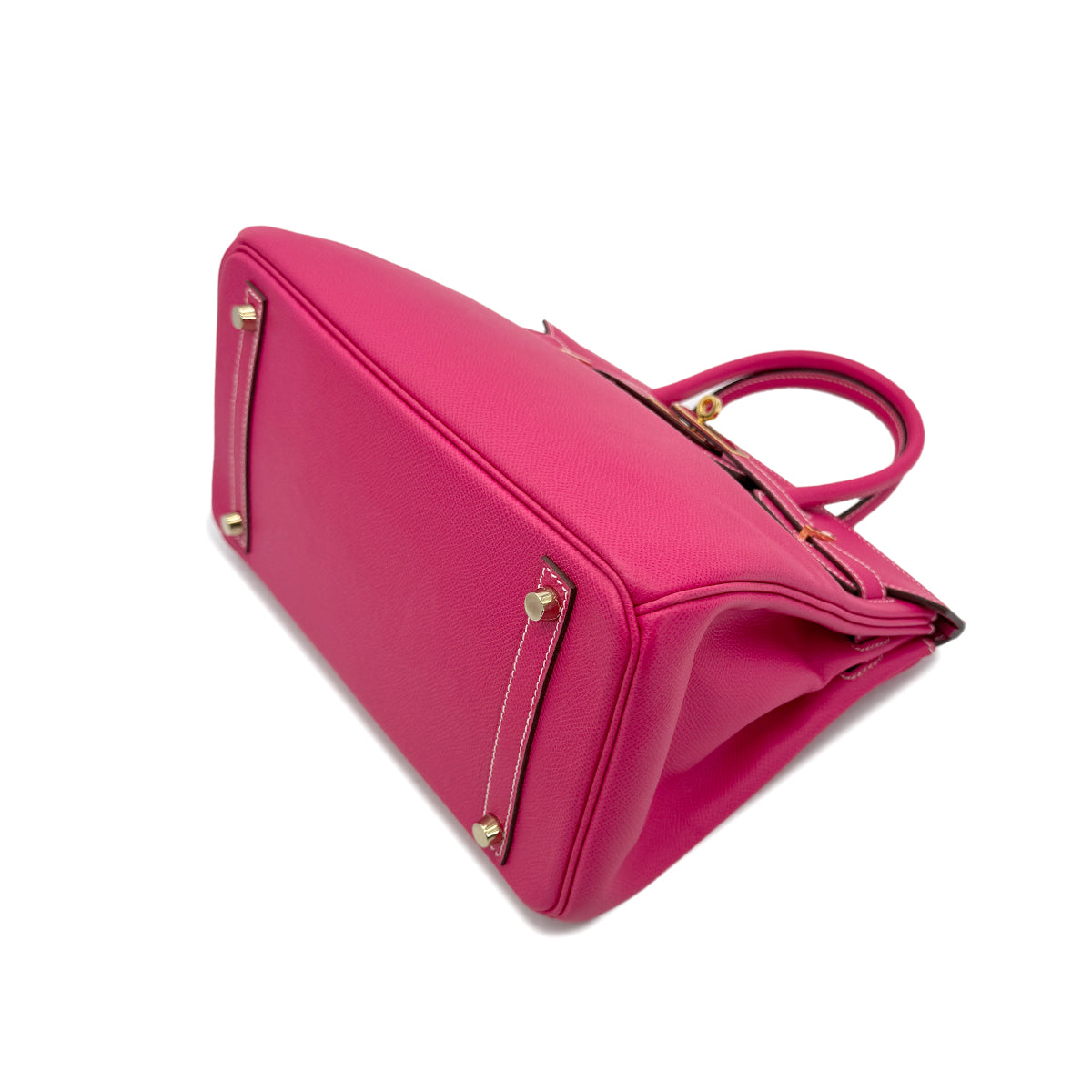 HERMES CANDY BIRKIN 30 ROSE TYRIEN VEAU EPSOM HAND BAG □Q GHW 90294138
