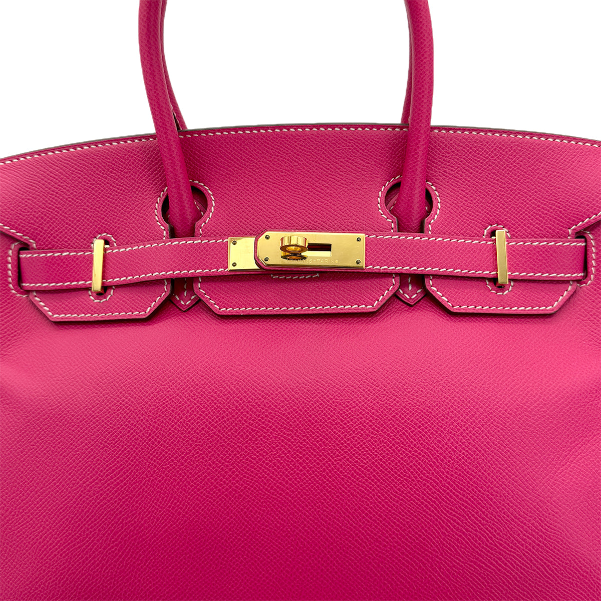 HERMES CANDY BIRKIN 30 ROSE TYRIEN VEAU EPSOM HAND BAG □Q GHW 90294138