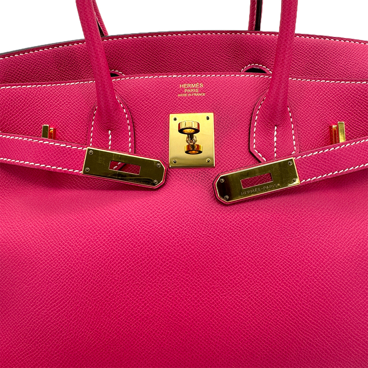 HERMES CANDY BIRKIN 30 ROSE TYRIEN VEAU EPSOM HAND BAG □Q GHW 90294138