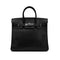 HERMES HAUT A COURROIES 28 BLACK VEAU EPSOM HAND BAG ▢J SHW 90294139 - PURPOSE