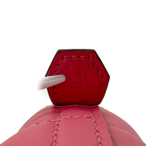 HERMES BOLIDE 27 ROSE AZALEE VEAU SWIFT HAND SHOULDER BAG D 90294140 - PURPOSE