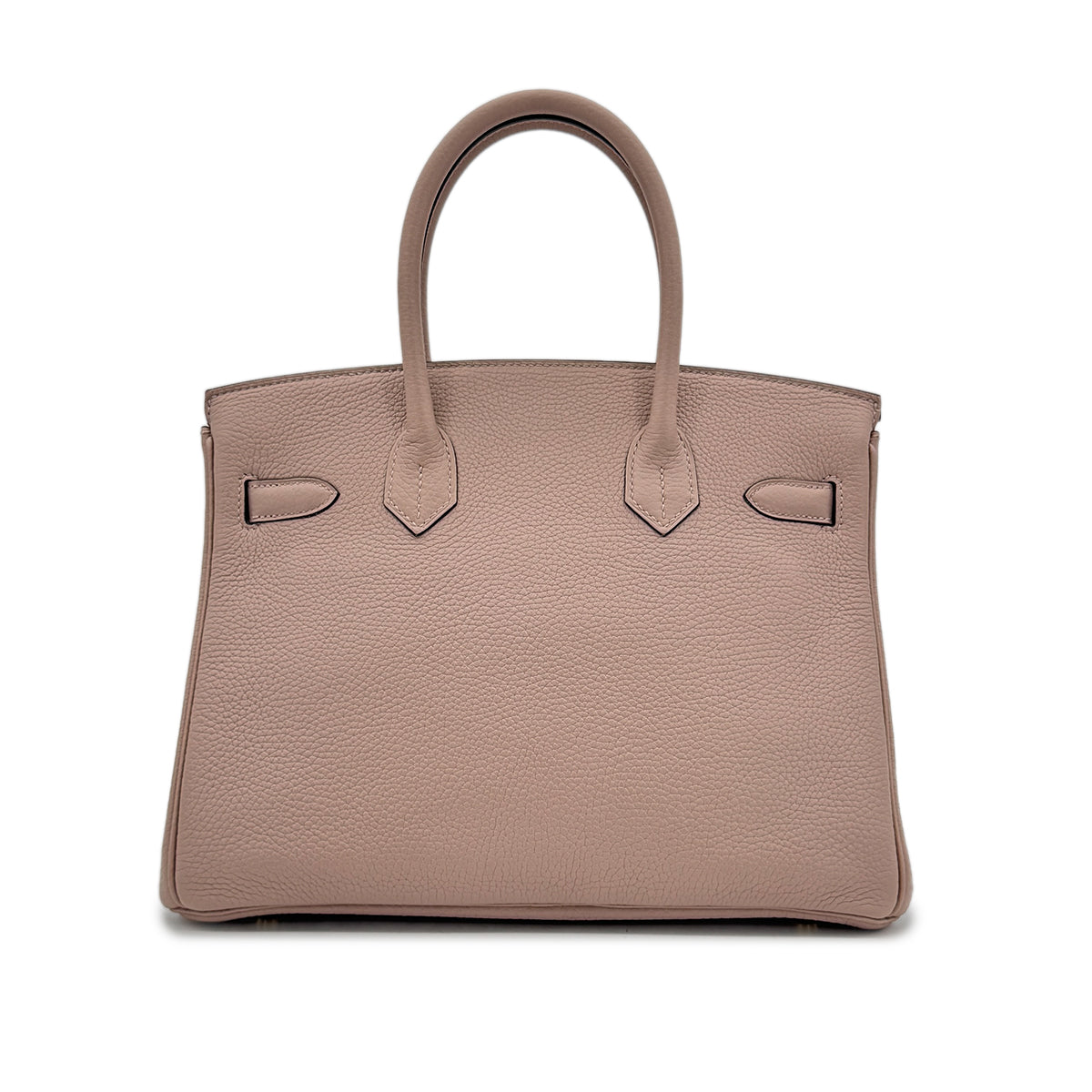 HERMES BIRKIN 30 GLYCINE TAURILLON CLEMENCE HAND BAG T GHW 90294142