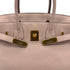 HERMES BIRKIN 30 GLYCINE TAURILLON CLEMENCE HAND BAG T GHW 90294142 - PURPOSE