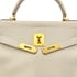 HERMES KELLY 28 RETOURNE CRAIE TAURILLON NOVILLO HAND SHOULDER BAG X GHW 90294143 - PURPOSE
