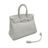 HERMES BIRKIN 35 GRIS PERLE TAURILLON CLEMENCE HAND BAG □O SHW 90294145 - PURPOSE