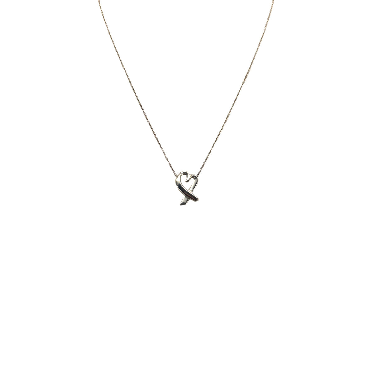 TIFFANY&CO. NECKLACE LOVING HEART PALOMA PICASSO SILVER925 ACCESSORY 90294146