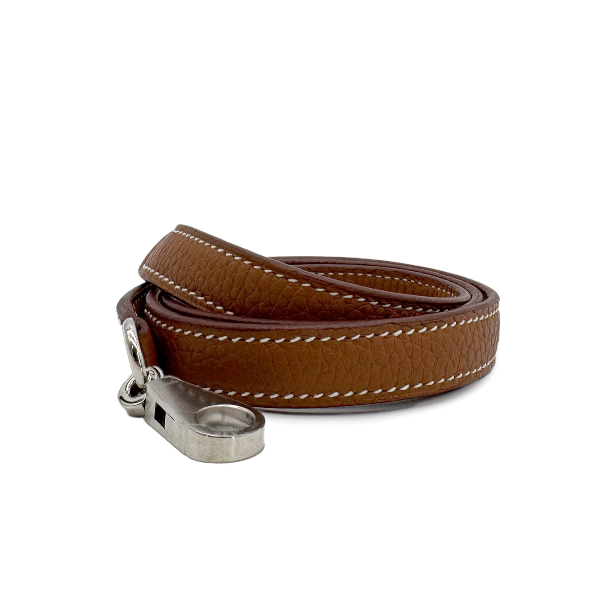 HERMES KELLY BOLIDE GOLD TAURILLON CLEMENCE SHOULDER STRAP SHW 90294147