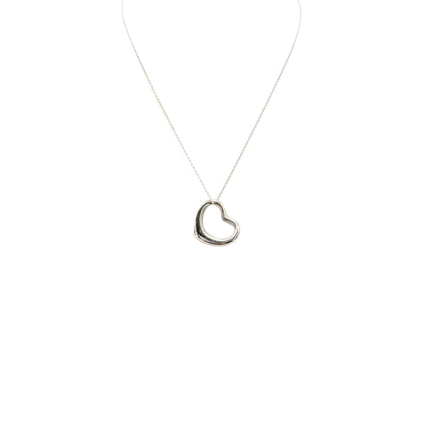 TIFFANY&Co. NECKLACE OPEN HEART 22MM SILVER925 ACCESSORY 90294154 - PURPOSE