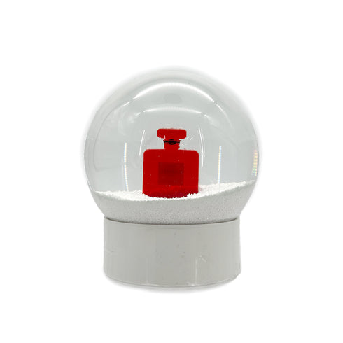 CHANEL SNOW GLOBE 2018 NO5 PERFUME MOTIF CLEAR RED 90294161 - PURPOSE