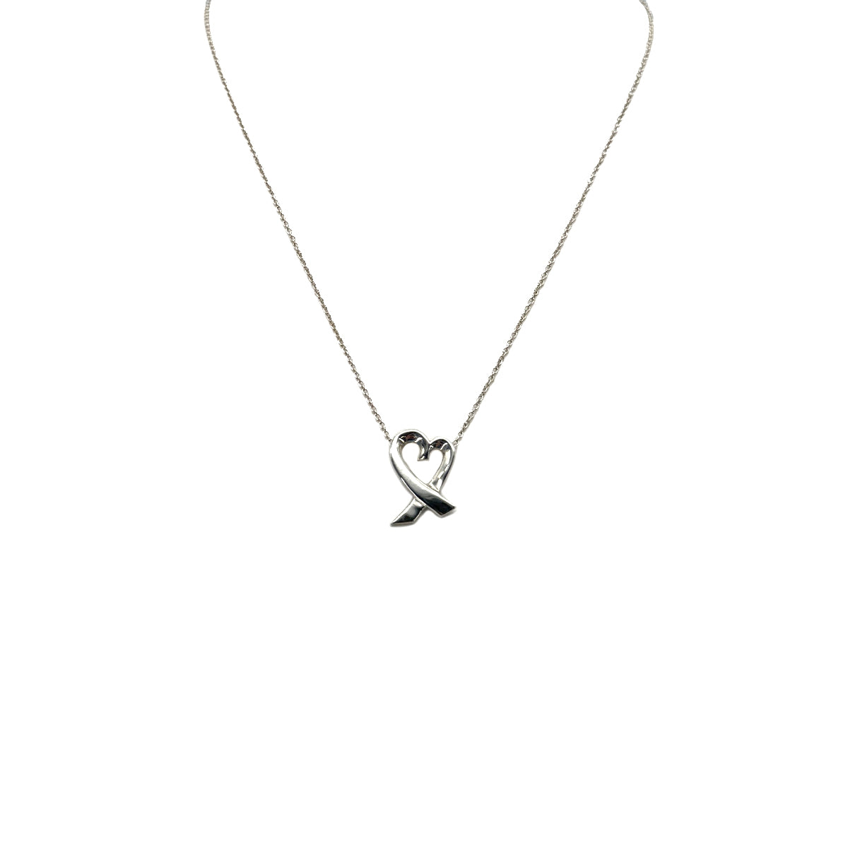 TIFFANY&CO. NECKLACE LOVING HEART PALOMA PICASSO SILVER925 ACCESSORY 90294165