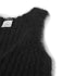 CHANEL KNIT SLEEVELESS TOPS COCOMARK BLACK ANGOLA 42 02A RTW 90294168