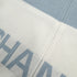 CHANEL VINTAGE SPORTSLINE SLEEVELEES TOPS WHITE BLUE COTTON 42 00S RTW 90294171 - PURPOSE
