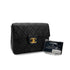 CHANEL VINTAGE MINI SQUARE 17 CHAIN SHOULDER BAG BLACK LAMB SKIN 90294180 - PURPOSE