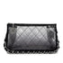 CHANEL VINTAGE COCOMARK CHAIN SHOULDER BAG CLEAR BLACK VINYL LEATHER 90294182 - PURPOSE