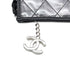 CHANEL VINTAGE COCOMARK CHAIN SHOULDER BAG CLEAR BLACK VINYL LEATHER 90294182 - PURPOSE