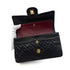 CHANEL VINTAGE CLASSIC FLAP SMALL CHAIN SHOULDER BAG BLACK LAMB SKIN 90294192 - PURPOSE