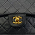 CHANEL VINTAGE CLASSIC FLAP SMALL CHAIN SHOULDER BAG BLACK LAMB SKIN 90294193 - PURPOSE