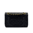 CHANEL VINTAGE CLASSIC FLAP SMALL CHAIN SHOULDER BAG BLACK LAMB SKIN 90294194 - PURPOSE
