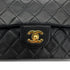 CHANEL VINTAGE CLASSIC FLAP SMALL CHAIN SHOULDER BAG BLACK LAMB SKIN 90294194 - PURPOSE