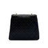 CHANEL VINTAGE MATELASSE BIJOU CHAIN SHOULDER BAG BLACK LAMB SKIN 90294195 - PURPOSE