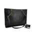 CHANEL VINTAGE BIG COCO CHAIN TOTE BAG BLACK CAVIAR SKIN 90294196 - PURPOSE