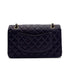 CHANEL VINTAGE CLASSIC FLAP MEDIUM CHAIN SHOULDER BAG PURPLE LAMB SKIN 90294197 - PURPOSE