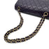 CHANEL VINTAGE CLASSIC FLAP MEDIUM CHAIN SHOULDER BAG PURPLE LAMB SKIN 90294197 - PURPOSE