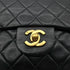 CHANEL VINTAGE CLASSIC FLAP SMALL CHAIN SHOULDER BAG BLACK LAMB SKIN 90294198 - PURPOSE