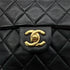 CHANEL VINTAGE MINI SQUARE 17 CHAIN SHOULDER BAG BLACK LAMB SKIN 90294201 - PURPOSE
